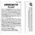 Aerosmith - Pump Cassette Tape