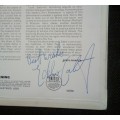 Eddie Calvert - Salutes The Trumpet Greats LP Vinyl Record - Autographed by Eddie Calvert