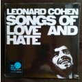 Leonard Cohen - Songs Of Love And Hate LP Vinyl Record - Europe Pressing ( New & Sealed )