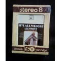 Leo Wright - It`s All Wright 8 Track Tape ( New & Sealed )