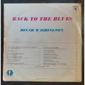 Dinah Washington - Back To The Blues LP Vinyl Record