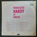 Francoise Hardy - In English LP Vinyl Record