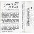 Al Jarreau - High Crime Cassette Tape