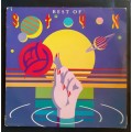 Best of Styx LP Vinyl Record - USA Pressing