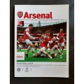 Arsenal vs Montpellier (France) 2012/13 UEFA Champions League Group Stage Match Programme