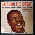Louis Armstrong & Edward R. Murrow With Leonard Bernstein - Satchmo The Great LP Vinyl Record