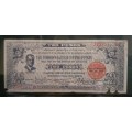 Philippine - 1942 2 Pesos Emergency Circulating Bank Note WWII - VG