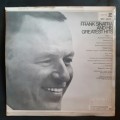 Frank Sinatra Greatest Hits LP Vinyl Record