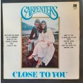 Carpenters - Close To You LP Vinyl Record