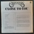 Carpenters - Close To You LP Vinyl Record