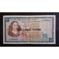 South Africa - Ten Rand TW de Jongh Bank Note - XF