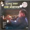 Louis Armstrong - The Great Concert Of Louis Armstrong Double LP Vinyl Record Set - France Pressing