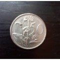 South Africa - 1976 50c Coin