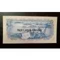 South Africa Two Rand TW de Jongh Bank Note - UNC