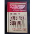 The Battle For Investment Survival by Gerald M. Loeb (Hardcover)