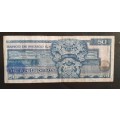 Mexico 1981 50 Pesos Bank Note - VG