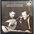 Peter Pears & Julian Bream  A Recital Of Lute Songs LP Vinyl Record - UK Pressing