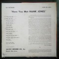 Hank Jones - Have You Met Hank Jones LP Vinyl Record - USA Pressing