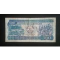 Mozambique - 1986 500 Meticais Bank Note - VG
