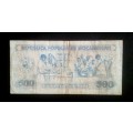 Mozambique - 1986 500 Meticais Bank Note - VG
