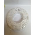 Electrical Flat Twin and earth wire 100m roll (Black & Red x 1.5mm ) ( CCA wire) PVC Isolated