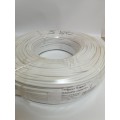 Electrical Surfix Flat wire 100m roll (BlackandRed x 2.5mm and 1 x earth) ( CCA wire) PVC Isolated