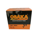 Maintenance free Vehicle battery 12V- 646 size 60AH- OSAKA