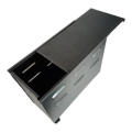Steel Solar Battery Box on Wheels for 1 x 100/120AH Battery