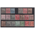 Bechuanaland Protectorate - 20x 1888-1900's Overprint Stamps incl. Cape of Good Hope