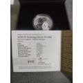 2018 Life of a legend - Nelson Mandela R1 925 Silver Coin