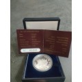 1995 Protea Silver R1 Coin