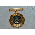 SADF Pro Patria Medal. Full Size, Fixed suspender medal. No ribbon.