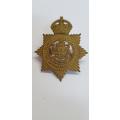 South African Police Officer`s Gilt Cap Badge. `Z` type. Worn 1913-1926 Owen 1902.