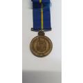 SAP 10 year Faithful Service Medal, Miniature.