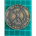South African Infantry 50th Anniversary medallion.