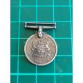 Miniature South African Police Faithful Service Medal.