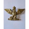 Italian WWII General`s Cap eagle with most original fastening plates. 110 x 70 mm