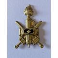 Italian WWII Black shirts badge with one fastening plate.