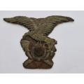 Italy WWII Alpine Division Mountain troop cap badge. 115 x 85 mm.