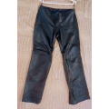 SUPER SOFT,BLACK GENUINE NAPPA LEATHER PANTS,STUNNING PIECE IN EXCELLENT CONDITION