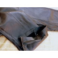 SUPER SOFT,BLACK GENUINE NAPPA LEATHER PANTS,STUNNING PIECE IN EXCELLENT CONDITION