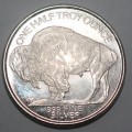 1/2 oz Indian Head/Buffalo Fine Silver Rounds (4 Available) Bid per Coin