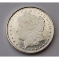 Morgan Dollar Design 1/10th Fine Silver Coins (5 Available)