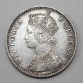 1892 India 1/4 Rupee (Silver)