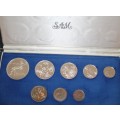 1975 Short Proof Set with Silver R1 in Original Box