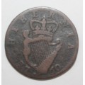 1760 Hibernia Farthing (George II)