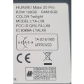 Huawei Mate 20 Pro 128GB Single Sim - Twilight