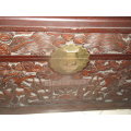 Large HAND CARVED CHINESE KIST