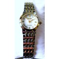 GRUEN SWISS FINELY CRAFTED TWO TONE LADIES WATCH