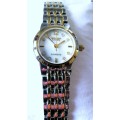 GRUEN SWISS FINELY CRAFTED TWO TONE LADIES WATCH